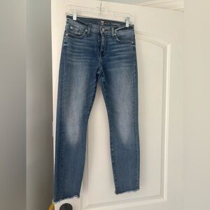 7 For All Mankind Roxanne Ankle Jeans, SZ 27